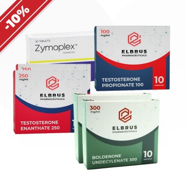 Mass course: beginner. Boldenone + testosterone enanthate + testosterone propionate